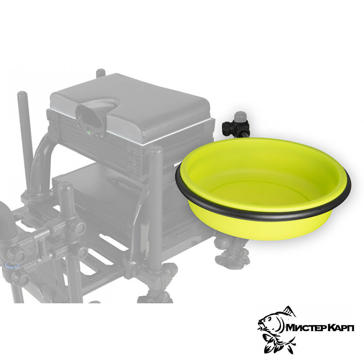Подставка для прикормки с чашей Matrix 3D-R X-Strong Bucket Hoop Lime Bowl