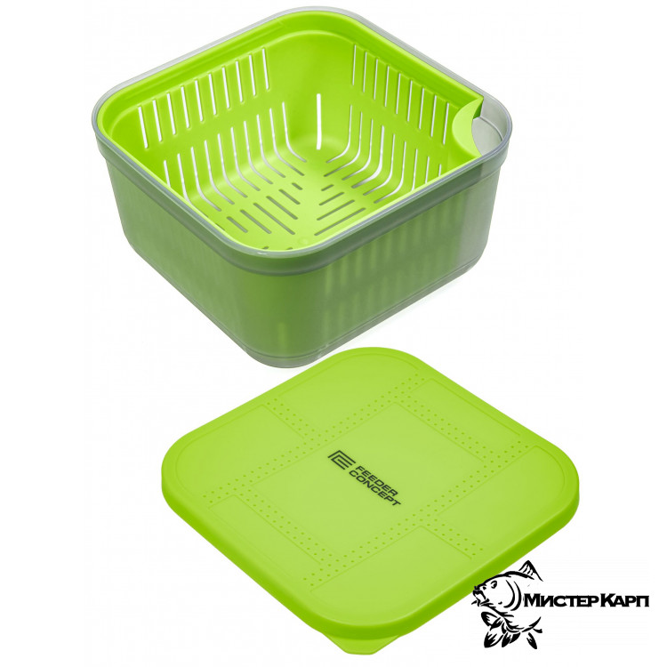 Коробка Feeder Concept Feeder Bait Box 170 х 170 х 95 мм с лотком