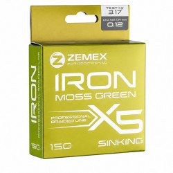 Леска плетёная ZEMEX IRON X5 Moss Green