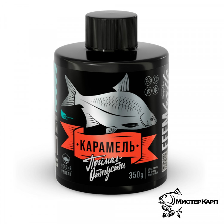 Сироп инвертный Поймал - Отпусти Карамель 350 гр