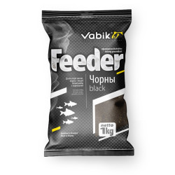 Прикормка Vabik Feeder Black (Черный) 1 кг