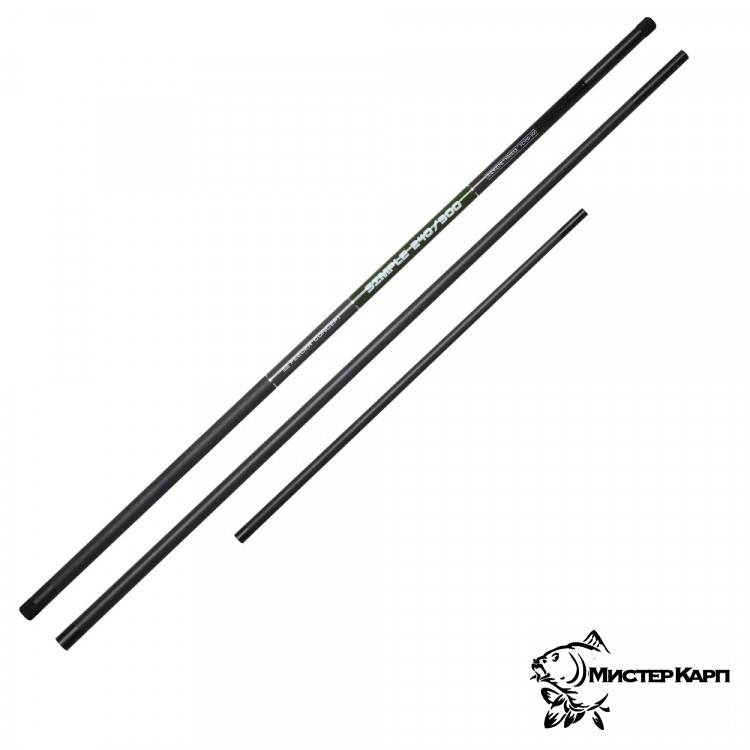 Ручка для подсака штекер. Feeder Concept Simple Multi Landing Net 2.4/3.0 м