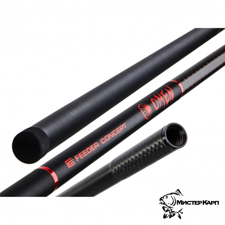 Ручка для подсака штекер. Feeder Concept Omen Landing Net 3.0 м