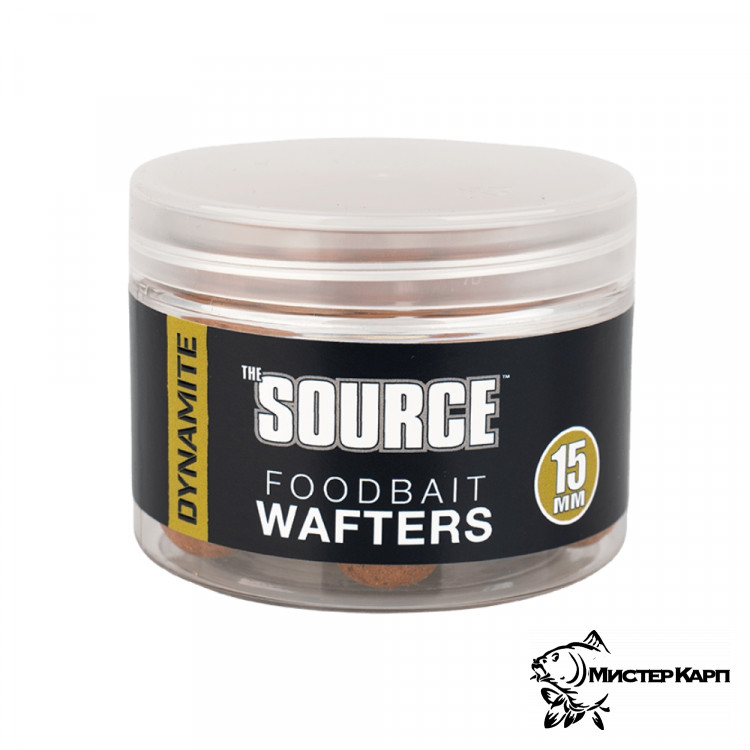 Бойлы нейтральной плавучести Dynamite Baits Wafters The Source 15 мм