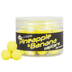Бойлы нейтральной плавучести Dynamite Baits Wafters Pineapple & Banana (Ананас & Банан) 14 мм