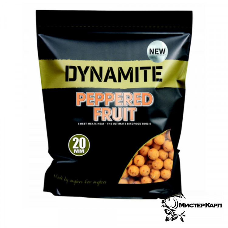 Тонущие бойлы Dynamite Baits Peppered Fruit 1 кг