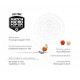 Плавающие бойлы FFEM Pop-Up Match Micro Choco White (Шоколад) 8 мм