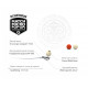 Плавающие бойлы FFEM Pop-Up Match Micro Choco White (Шоколад) 8 мм