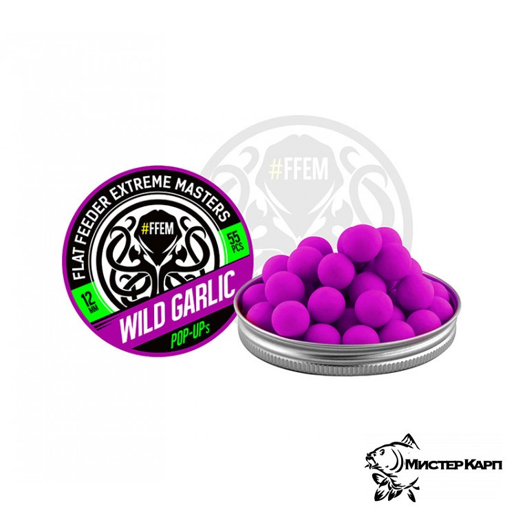 Плавающие бойлы FFEM Pop-Up Wild Garlic (Дикий чеснок) 12 мм
