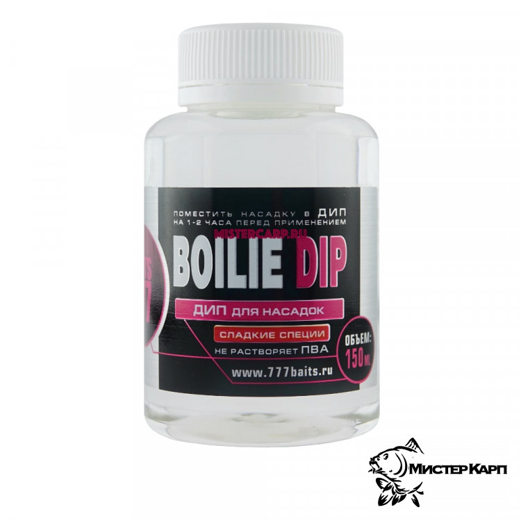 Дип 777 Baits Boilie Dip Сладкие специи 150 мл