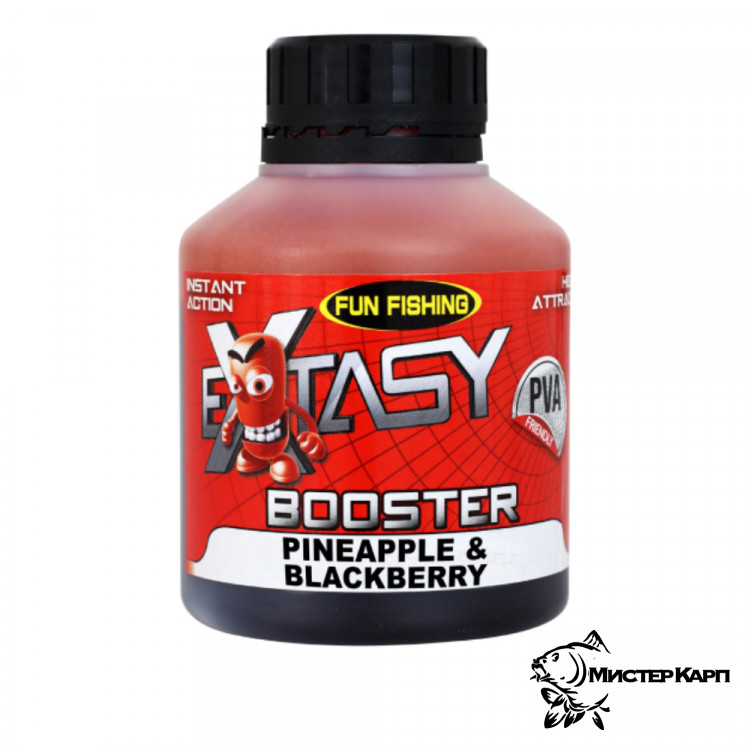 Дип-бустер Fun Fishing Booster EXTASY Pineapple & Blackberry (Ананас & Ежевика)