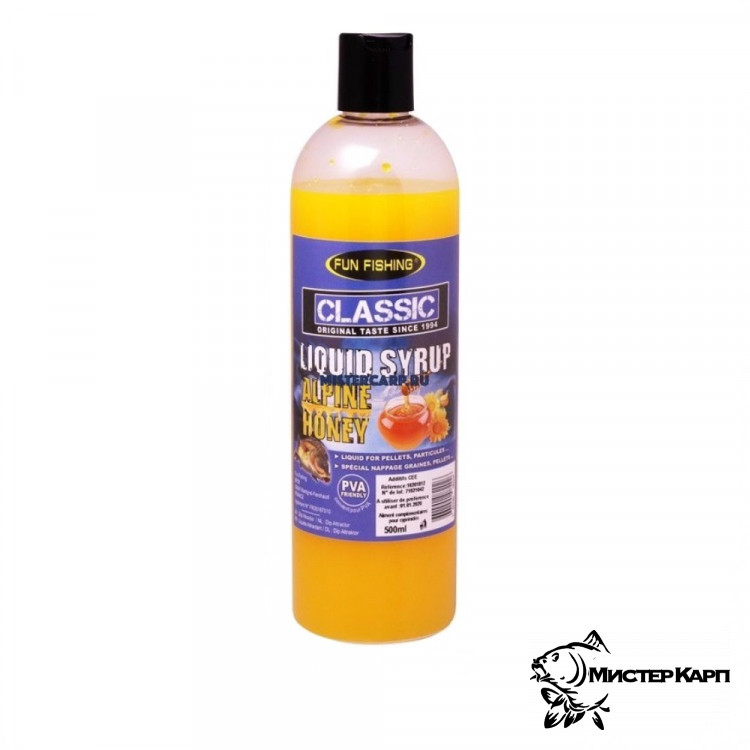 Ликвид Fun Fishing Classic Liquid Syrup Alpine Honey (Альпийский мёд)