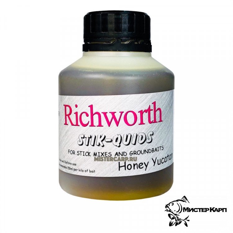 Аттрактант Richworth Stik-Quid's Honey Yucatan (Мёд)
