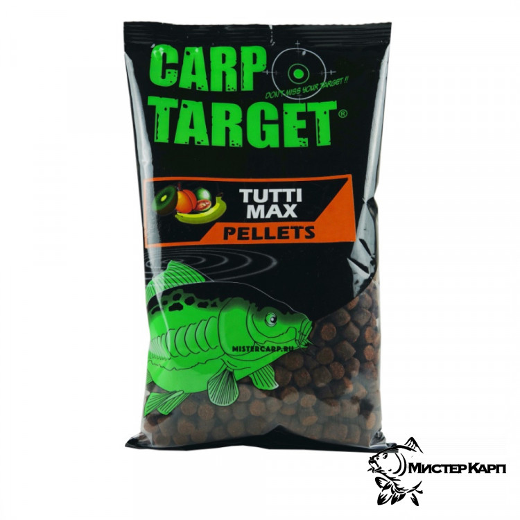 Пеллетс Fun Fishing Carp Target Pellets Tutti Max (Тутти-Фрутти) 9 мм 700 гр