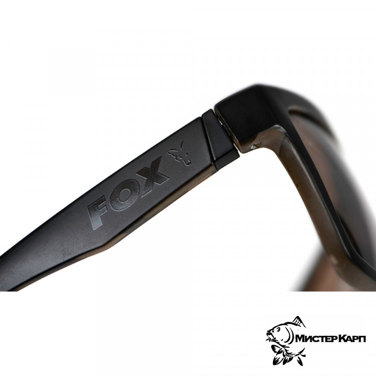Очки солнцезащитные FOX Avius Wraps Black/Camo Brown Lens