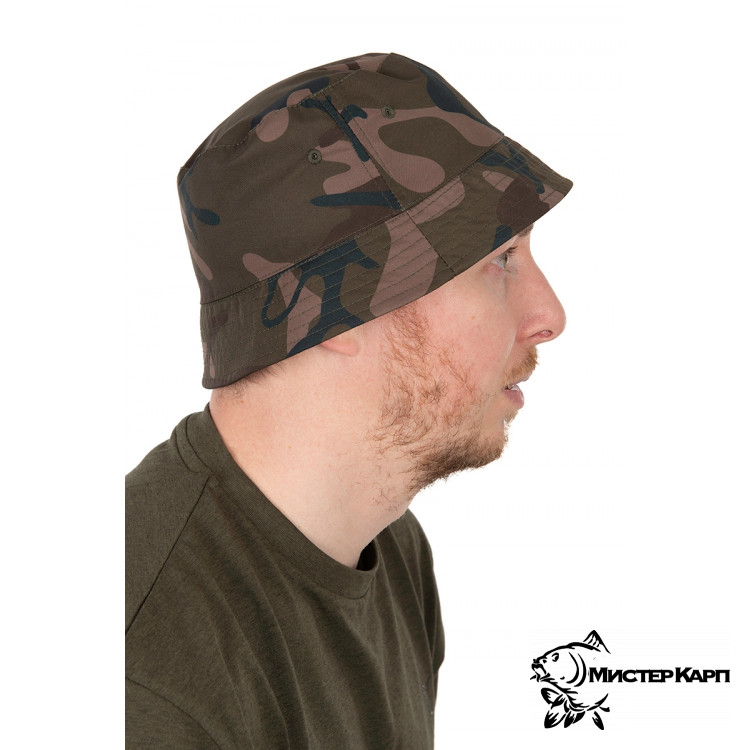 Панама FOX Reversible Bucket Hat Camo & Khaki