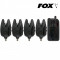 Набор сигнализаторов 4+1 FOX Micron RX+ 4 Rod Presentation Set с пейджером