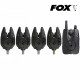 Набор сигнализаторов 4+1 FOX Micron MX+ 4 Rod Presentation Set с пейджером