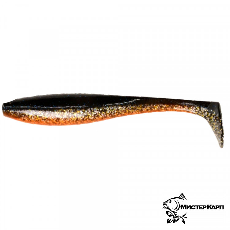 Приманка силиконовая Narval Choppy Tail 10 см #034 Black Prince