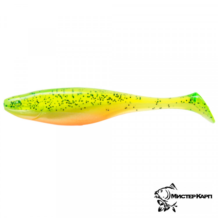 Приманка силиконовая Narval Commander Shad 14 см #015 Pepper Lemon