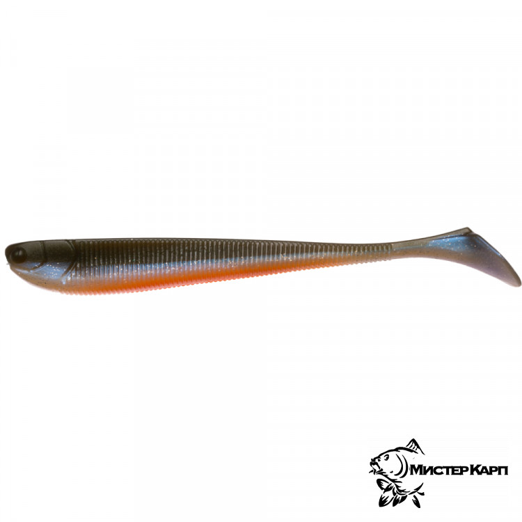 Приманка силиконовая Narval Slim Minnow 16 см #008 Smoky Fish