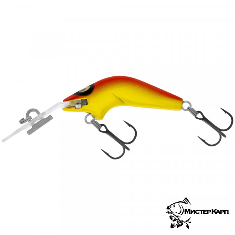 Воблер Halco Poltergeist 50 3m+ #R11 Chrome Gold Orange Back