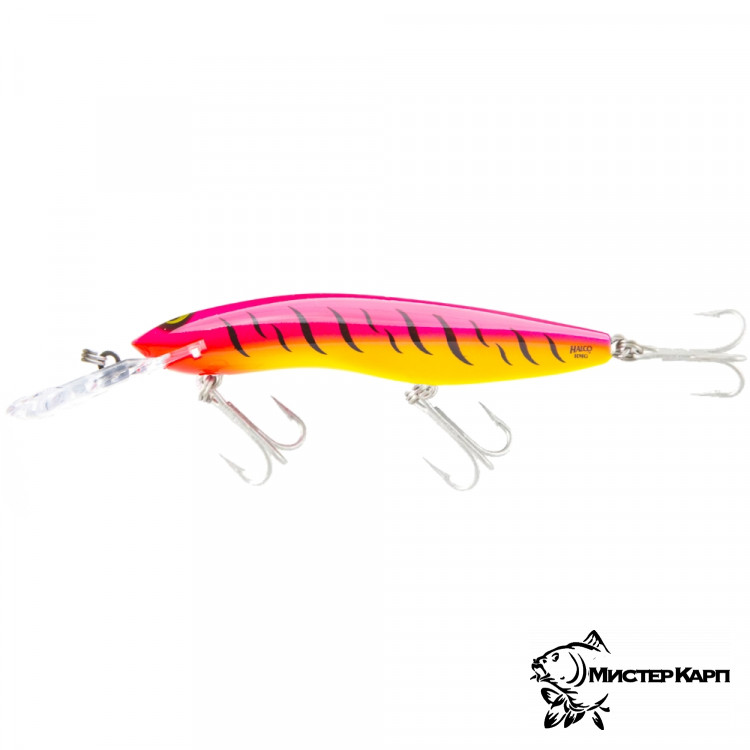 Воблер Halco Sorcerer 125 DD 5m+ #R1 Pink Fluoro