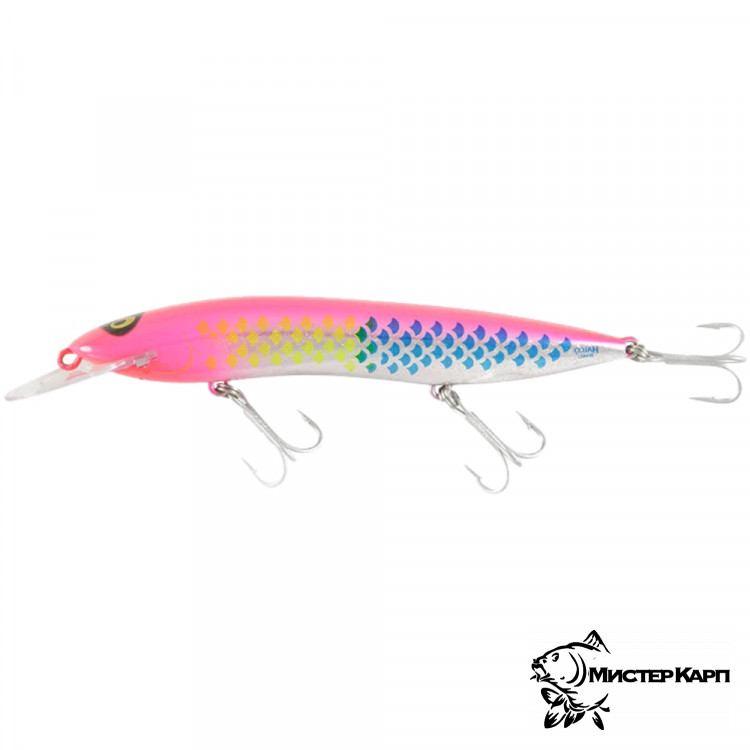 Воблер Halco Sorcerer 150 DD 5m+ #R21 Chrome Silver Multi