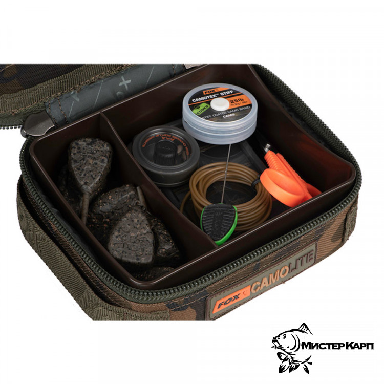 Сумка для грузил FOX Camolite Compact Rigid Lead & Bits Bag с жесткой вставкой
