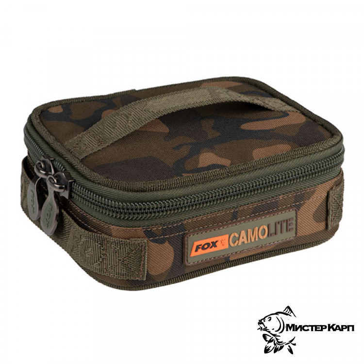 Сумка для грузил FOX Camolite Compact Rigid Lead & Bits Bag с жесткой вставкой