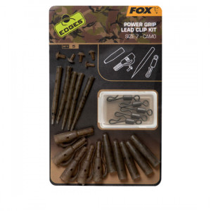 Набор безопасных клипс FOX EDGES Camo Power Grip Lead Clip Kit с усиленным конусом