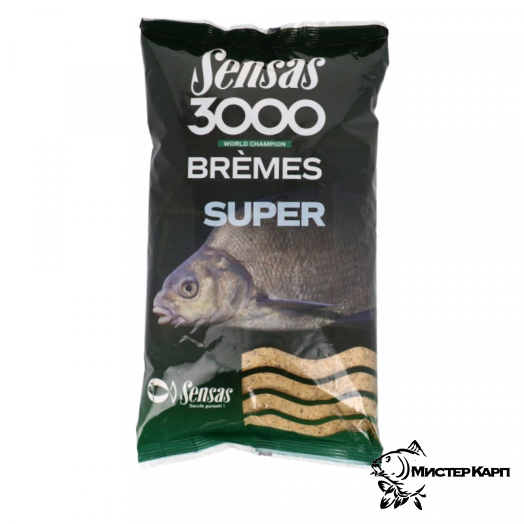 Прикормка Sensas 3000 Super Bremes 1кг