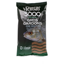 Прикормка Sensas 3000 Gros Gardons Fine Mouture 1 кг