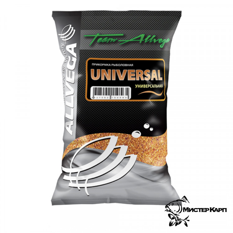 Прикормка Allvega Team Allvega Universal 1 кг (Универсальная)