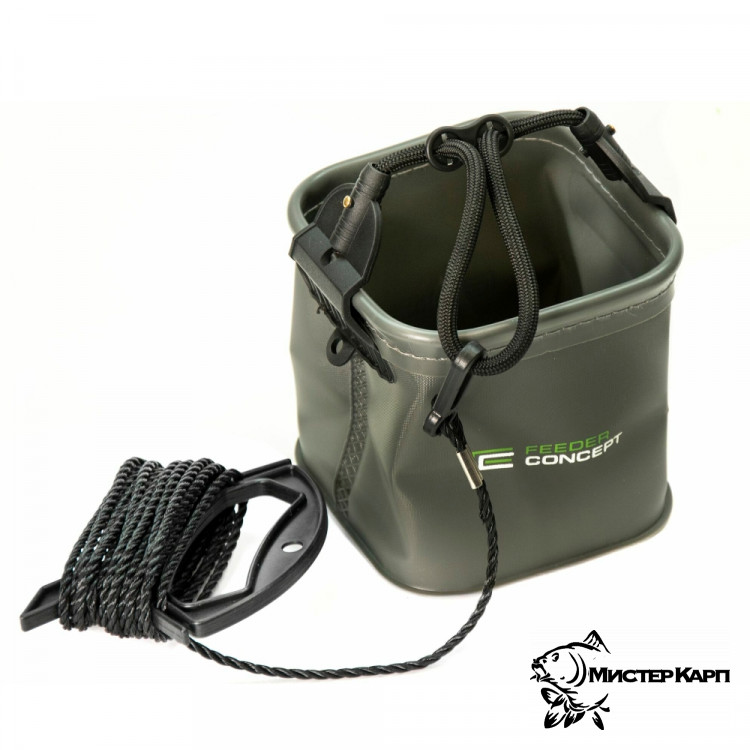 Ведро для воды Feeder Concept EVA Water Bucket 1.7 л 12 x 12 x 12 см
